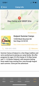 Outpost Summer Camps screenshot #1 for iPhone