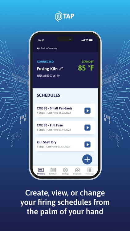 TAP Kiln Control Mobile