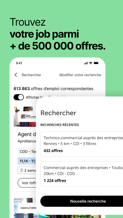 HelloWork : Recherche d'Emploi Screenshot