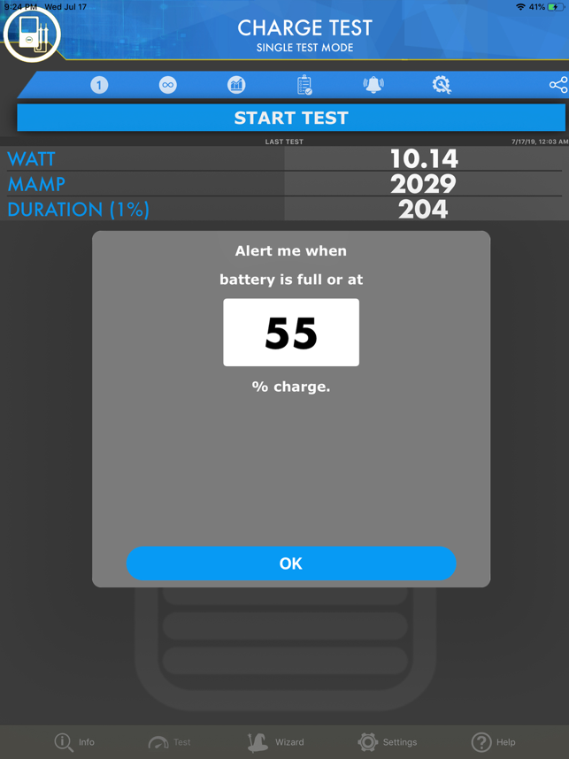 ‎Ampere - battery charge info Screenshot