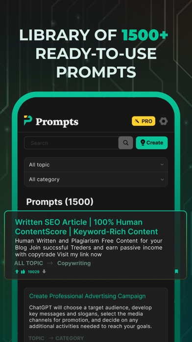 Prompts: AI Assistant, Chatbot Screenshot