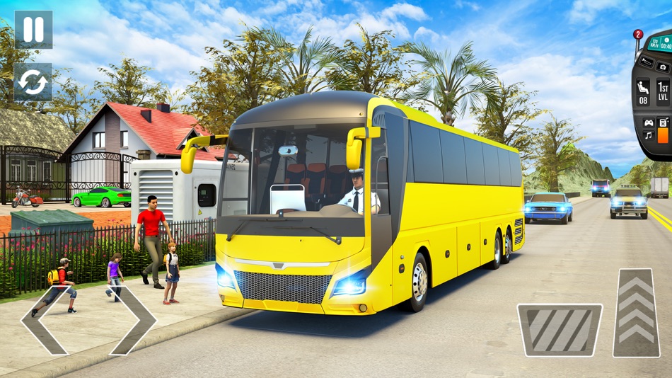 #5. Bus Simulator Driver Bus Games (iOS) Bởi: Muhammad Tayyab