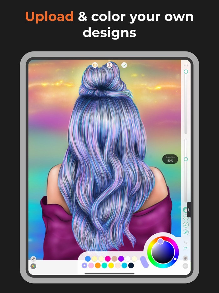 Adult Coloring Book - Pigment