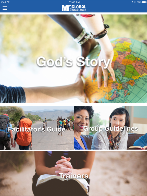 God's Story iPad screenshot 1 - Lifestyle app