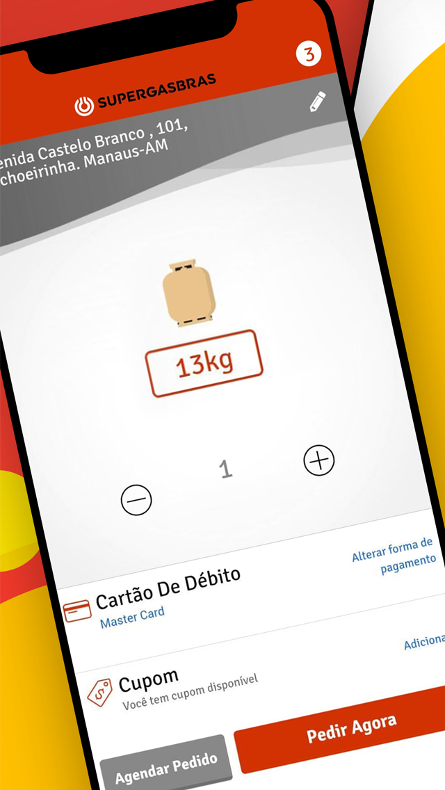 Pedir Gás  Supergasbras