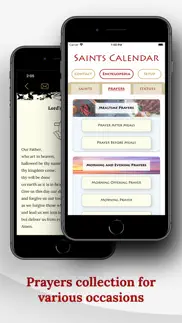 catholic saints calendar iphone screenshot 4