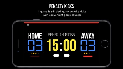 BT Soccer/Football Scoreboard Screenshot