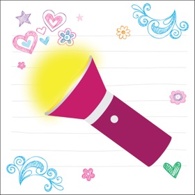 Screenshots (5) iPink Flashlight Pro