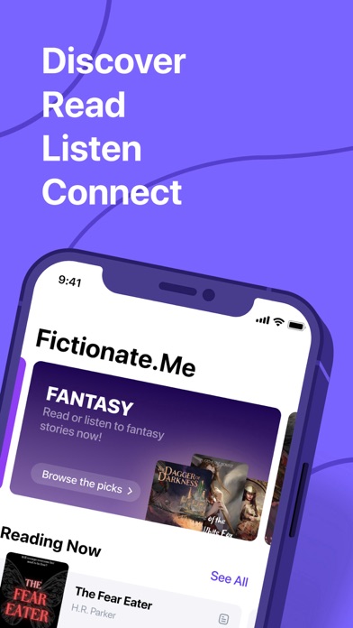 Fictionate.me: Audiobooks Screenshot