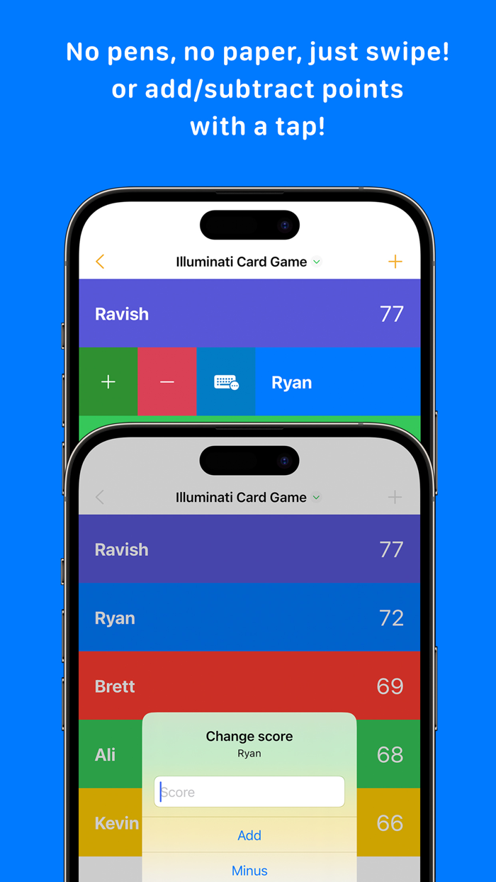 Pocket Board - Game Scoreboard
