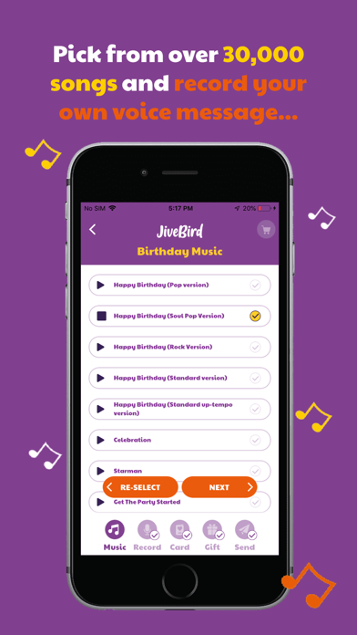 JiveBird Screenshot