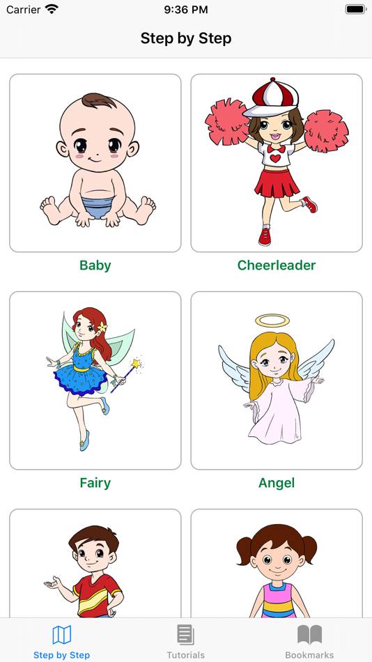 #1. Learn How To Draw Cartoons (iOS) 来自: Vinh Tran