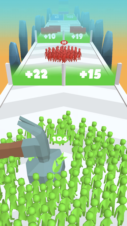 #3. Count Masters Crowd Runner (iOS) By: Enes Ozmen
