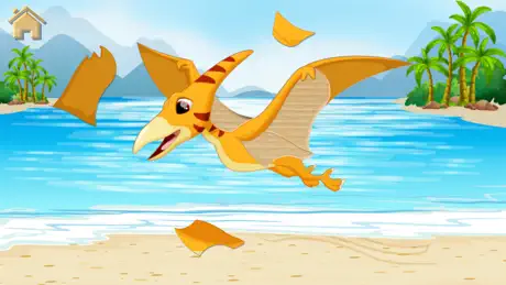 Dinosaurios puzzle juego niños