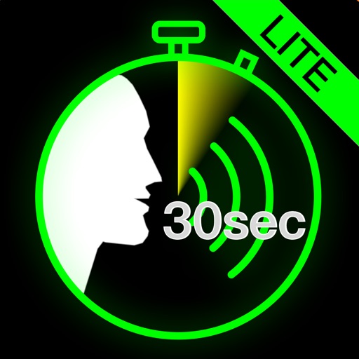 voice timer -photo digit style