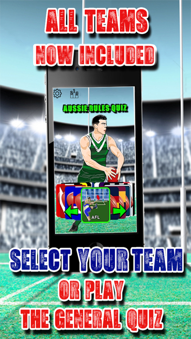 Aussie Rules Football Quiz Screenshot