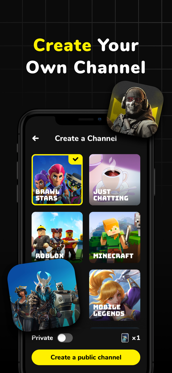 AmongChat - Voice Chat and Match