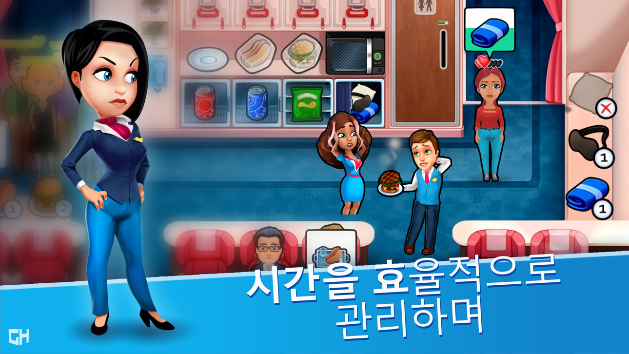 Amber's Airline - High Hopes iOS Mod IPA screenshot 3 - iOS game interface