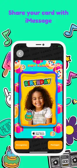 Game screenshot Birthday photo frame KidyKards hack