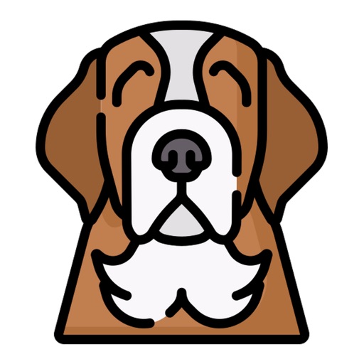 Saint Bernard Stickers App icon