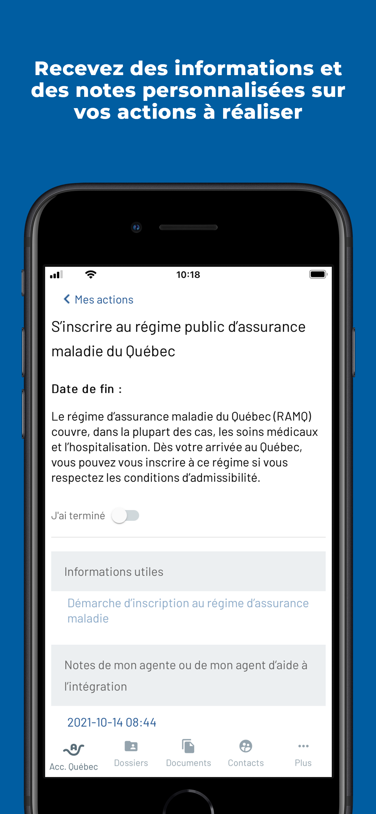 Accompagnement Québec