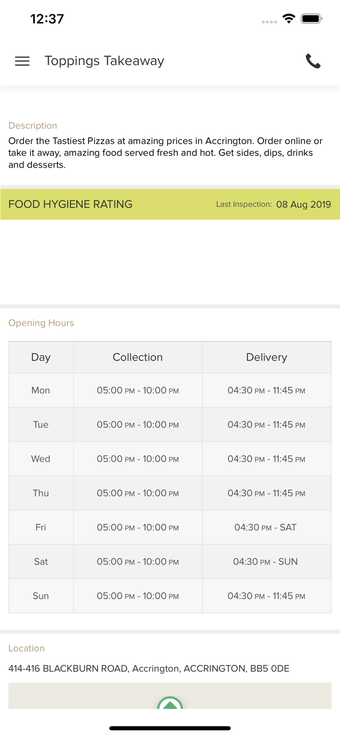 Toppings Takeaway Accrington