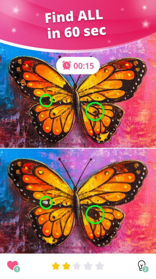 #2. Find Five: Spot the Difference (iOS) 来自: Severex