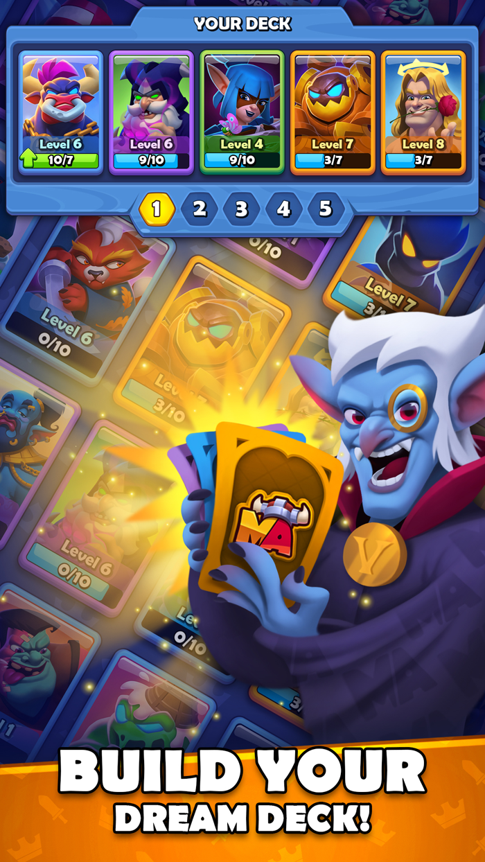 Merge Arena - cards heroes PvP