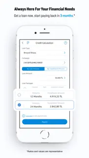 yapı kredi mobile iphone screenshot 4