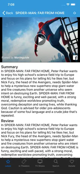 Game screenshot Movieguide® Lite Movie Reviews hack