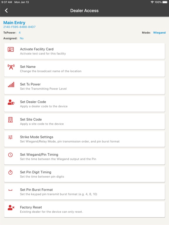 SYNQ Prox iPad screenshot