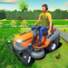 Icon Lawn Mower Mowing Simulator