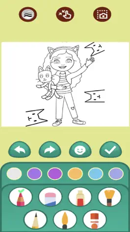 Game screenshot Dolls Doodle Coloring Learning mod apk