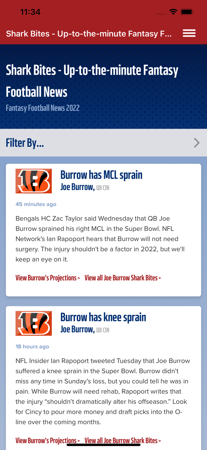 Draft Sharks Fantasy Football