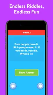 tricky riddles with answers iphone screenshot 3