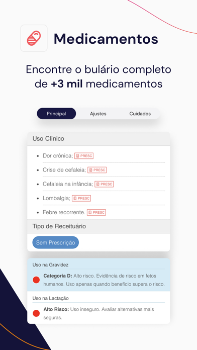 Afya Whitebook: App Medicina Screenshot