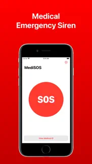 medisos - medical alert siren iphone screenshot 1