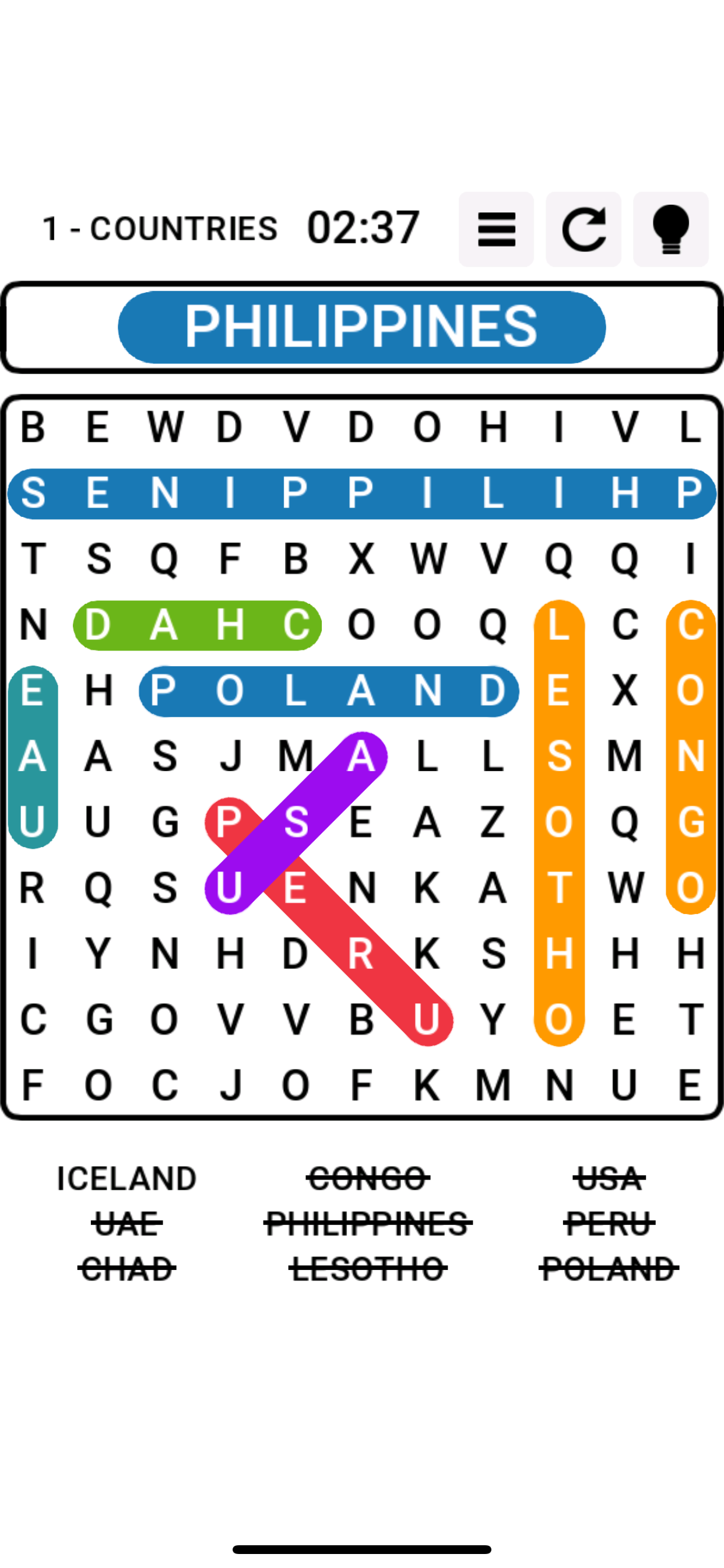 Word Search Mania screenshot 4