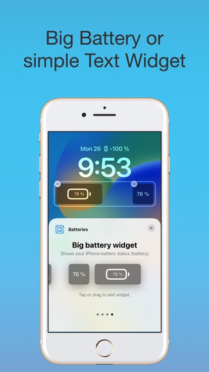 Batteries - Lock Screen Widget screenshot-5