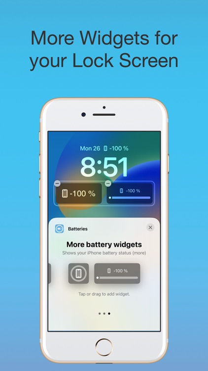 Batteries - Lock Screen Widget screenshot-4