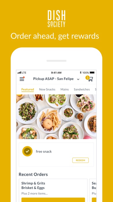 Dish Society Screenshot