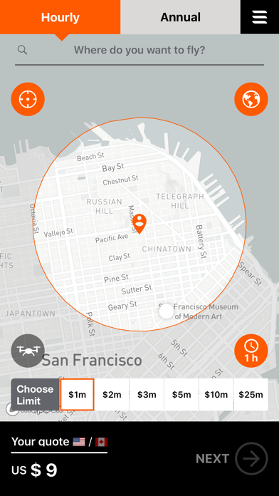 AirModo - Drone Insurance Screenshot