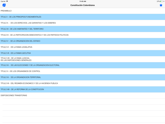 Screenshot #4 pour Constitución Colombiana
