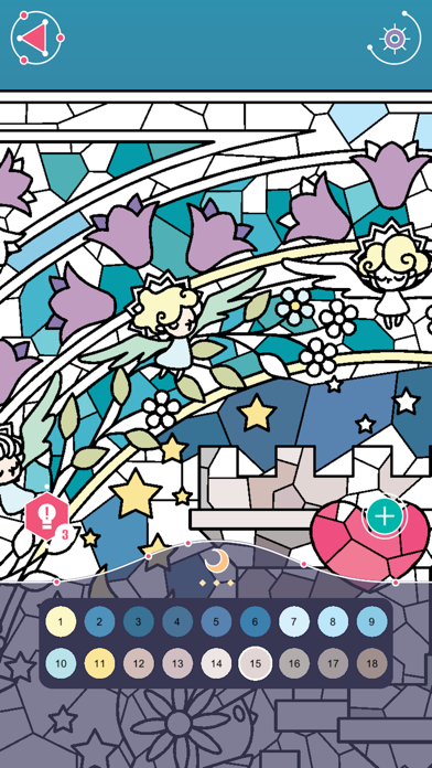 Screenshot #3 pour Coloring Luna - Coloring Book