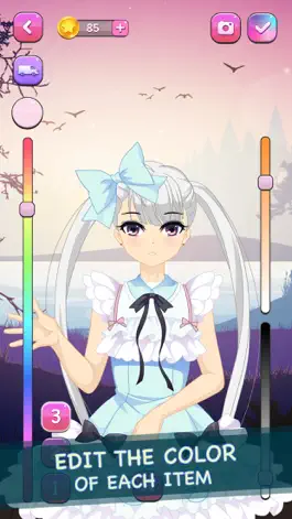 Game screenshot Anime Dolls Dress Up Game mod apk