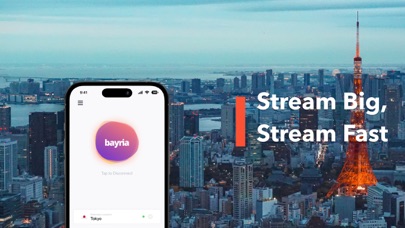 Bayria: Fastest Streaming VPN Screenshot