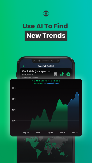 Screenshot #1 pour TrendTok Analytics & Tracker