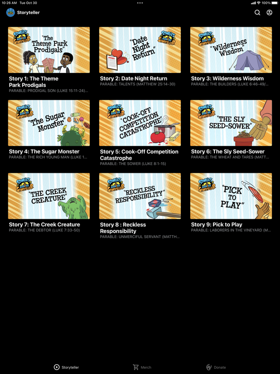 Stories from the Storyteller