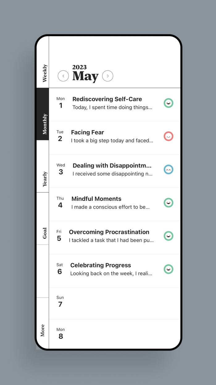 JournalCircle DiaryJournal