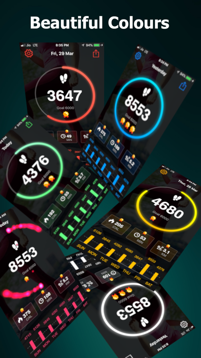 Steps Burn Pedometer Screenshot